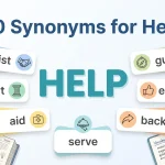 Synonyms for Help
